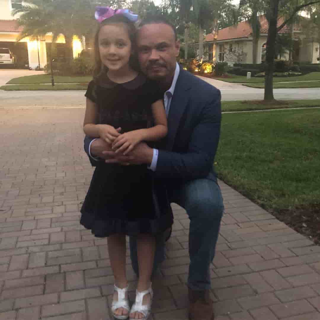 Dan Bongino with his daughter.