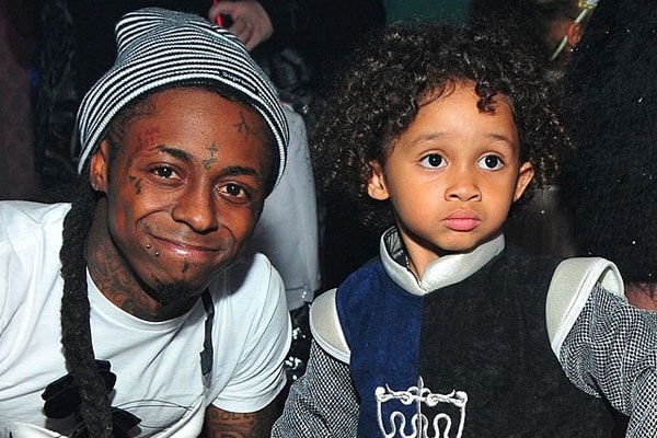 Lil Wayne shares his name with his second child, a son named Dwayne