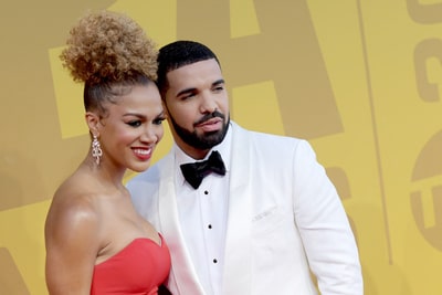Rosalyn Gold Onwude attending event with his friend Drake.