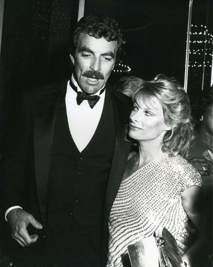 Jacqueline Ray with her ex-husband Tom Selleck