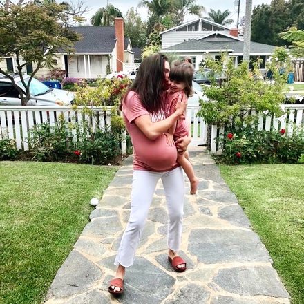 When Marshall Trenkmann's daughter Gianna Trenkman and Wife Karla Souza when she was pregnant with their baby boy Luka.