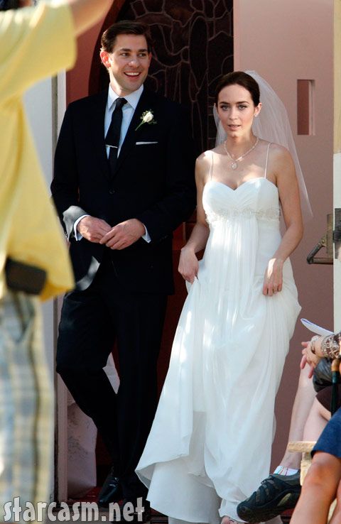 John Krasinski and Emily Blunt wedding